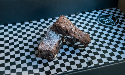 Classic chocolate brownie